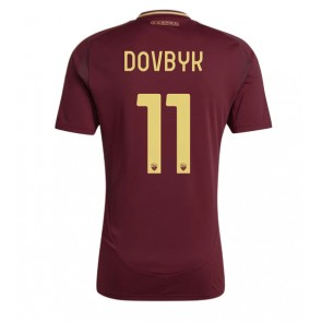 AS Roma Artem Dovbyk #11 Hjemmebanetrøje 2024-25 Kort ærmer